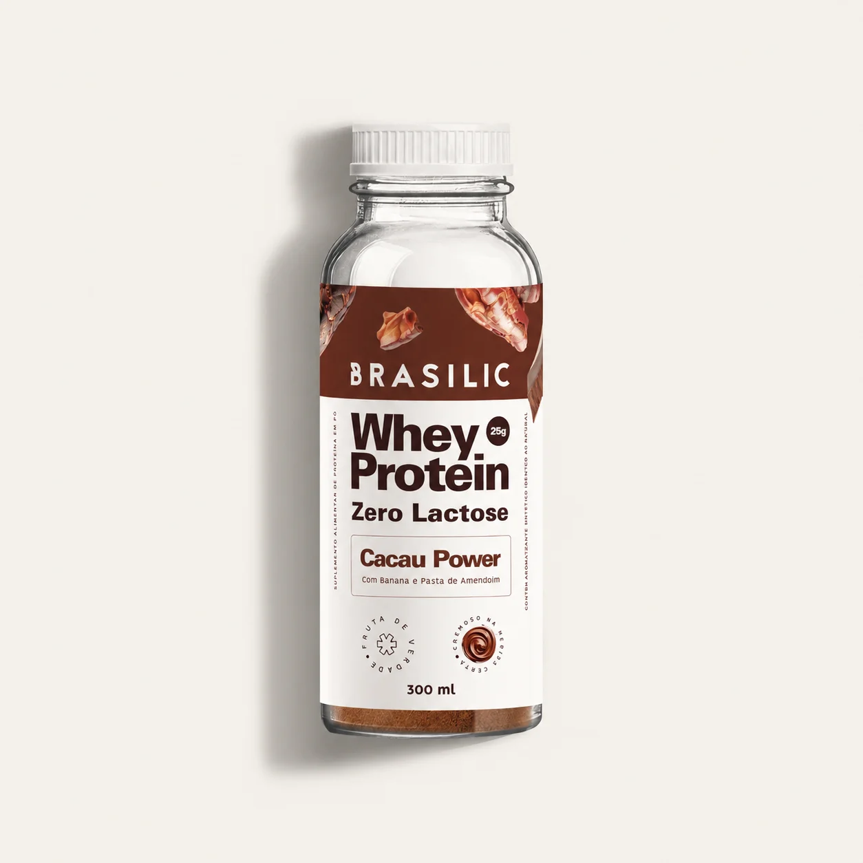 Whey Protein Zero Lactose — Cacau Power