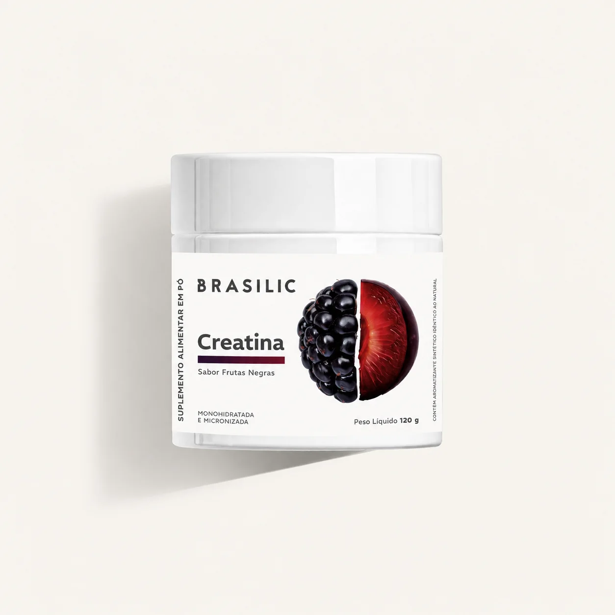 Creatina Brasilic sabor Frutas Negras